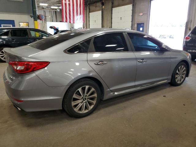 5NPE34AF2FH242890 - 2015 HYUNDAI SONATA SPORT GRAY photo 3