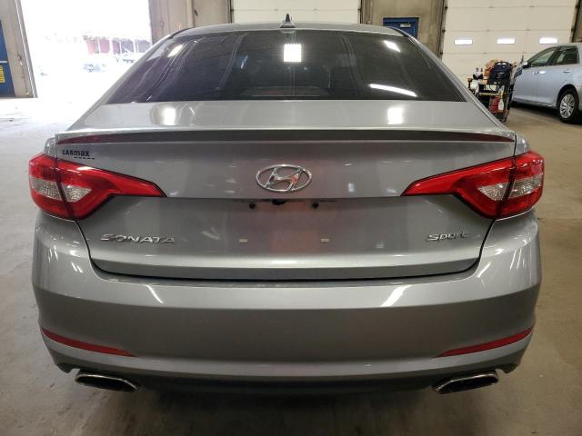 5NPE34AF2FH242890 - 2015 HYUNDAI SONATA SPORT GRAY photo 6