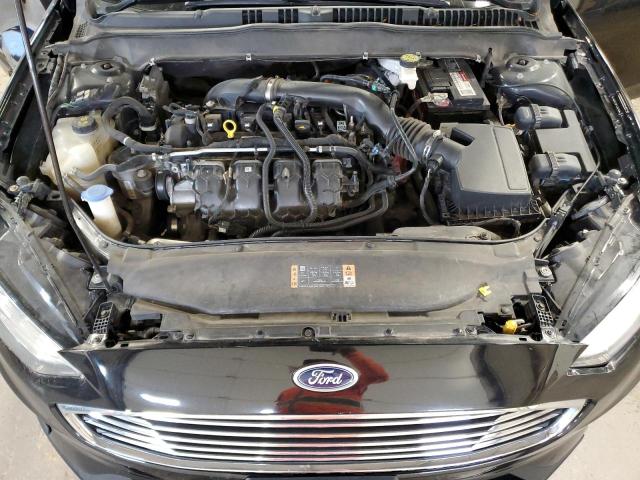 3FA6P0T92KR270842 - 2019 FORD FUSION SE BLACK photo 11