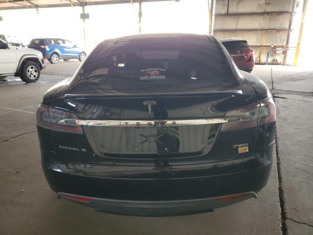 5YJSA1H1XEFP51172 - 2014 TESLA MODEL S BLACK photo 6