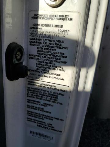 JALC4W163G7003966 - 2016 ISUZU NPR HD Biały zdjęcie 13