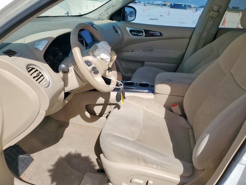 5N1AR2MN3EC712810 - 2014 NISSAN PATHFINDER S Creme Foto 7