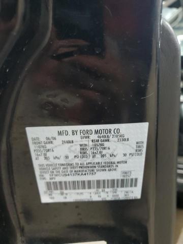 1FMCU94137KA41757 - 2007 FORD ESCAPE LIMITED BLACK photo 13
