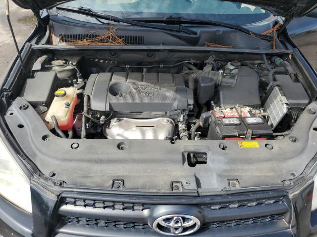 2T3ZF4DV8BW105094 - 2011 TOYOTA RAV4 BLACK photo 12