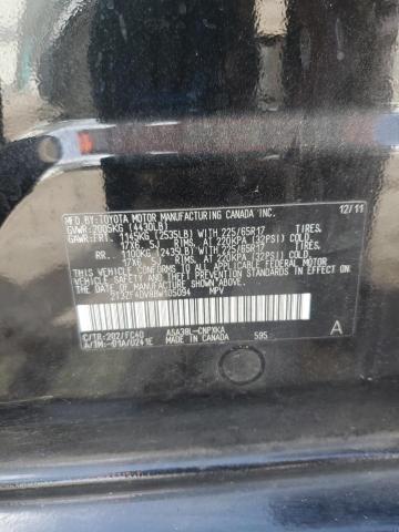 2T3ZF4DV8BW105094 - 2011 TOYOTA RAV4 BLACK photo 14