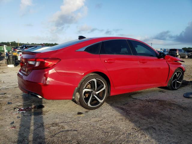 1HGCV2F3XMA028885 - 2021 HONDA ACCORD SPORT RED photo 3