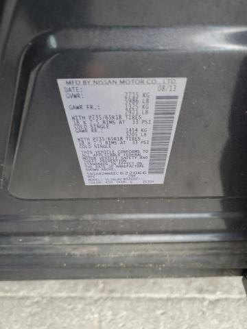 5N1AR2MN8EC622066 - 2014 NISSAN PATHFINDER S Azul foto 13