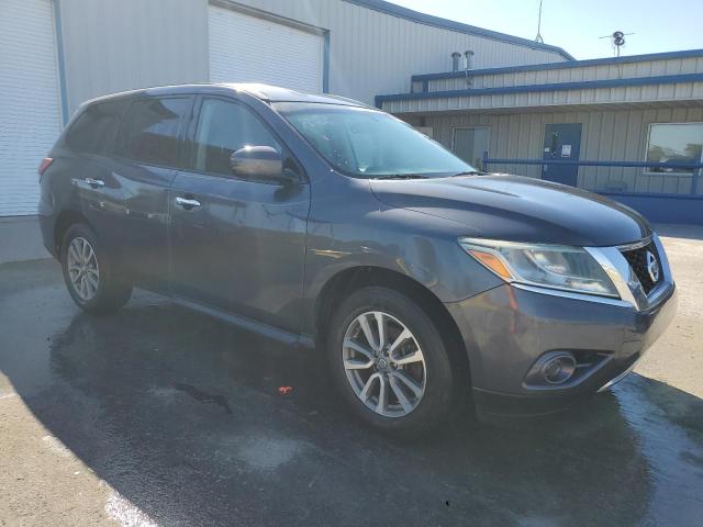 5N1AR2MN8EC622066 - 2014 NISSAN PATHFINDER S Azul foto 4