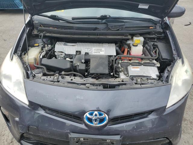 JTDKN3DU0C5401418 - 2012 TOYOTA PRIUS ლურჯი ფოტო 11