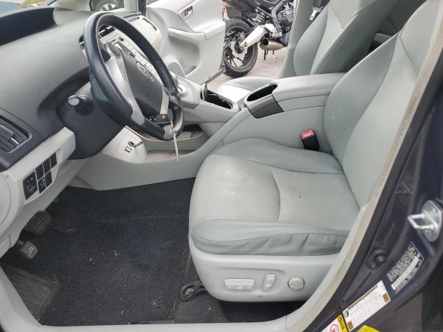 JTDKN3DU0C5401418 - 2012 TOYOTA PRIUS ლურჯი ფოტო 7