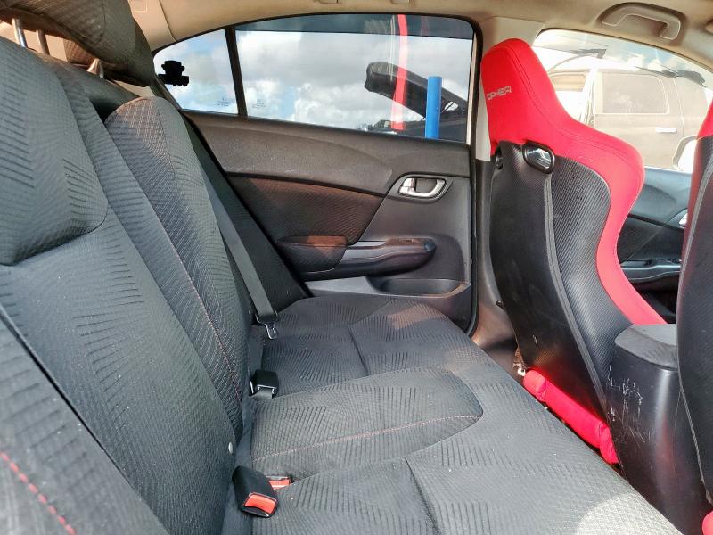 2HGFB6E54CH704974 - 2012 HONDA CIVIC SI WHITE photo 10