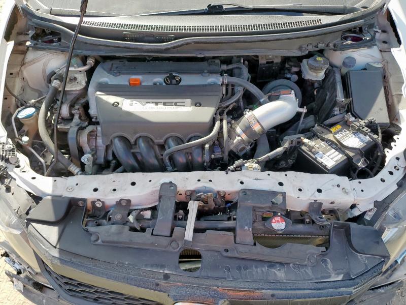 2HGFB6E54CH704974 - 2012 HONDA CIVIC SI WHITE photo 11
