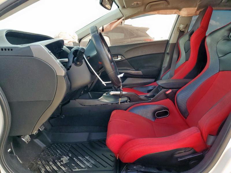 2HGFB6E54CH704974 - 2012 HONDA CIVIC SI WHITE photo 7