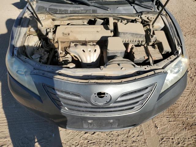 4T1BE46K37U567764 - 2007 TOYOTA CAMRY CE GRAY photo 11