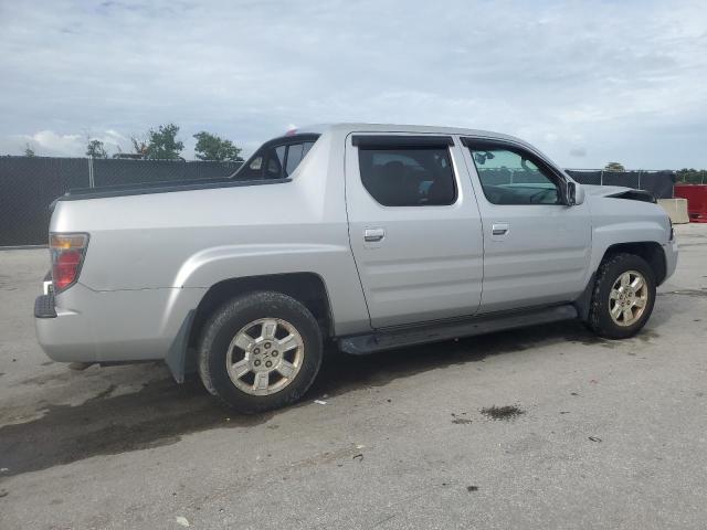 2HJYK16548H532957 - 2008 HONDA RIDGELINE RTL فضي صورة 3