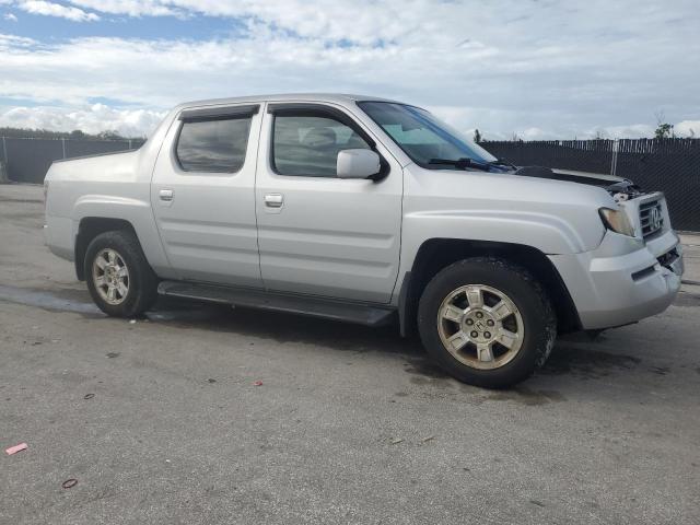 2HJYK16548H532957 - 2008 HONDA RIDGELINE RTL فضي صورة 4