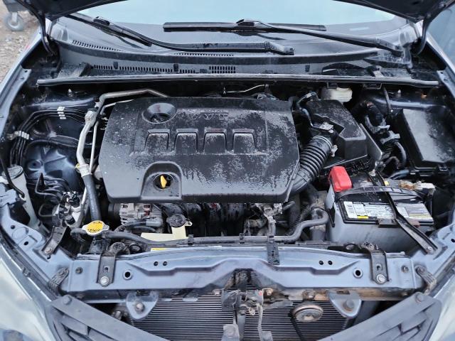 5YFBURHE2EP150383 - 2014 TOYOTA COROLLA L GRAY photo 11