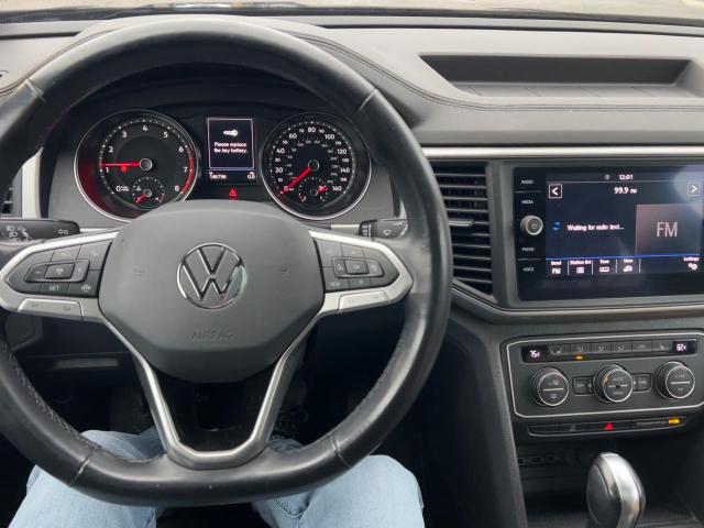 1V26E2CA1LC212581 - 2020 VOLKSWAGEN ATLAS CROS SE BLUE photo 7