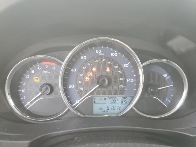 2T1BURHEXGC664744 - 2016 TOYOTA COROLLA L ნაცრისფერი ფოტო 9