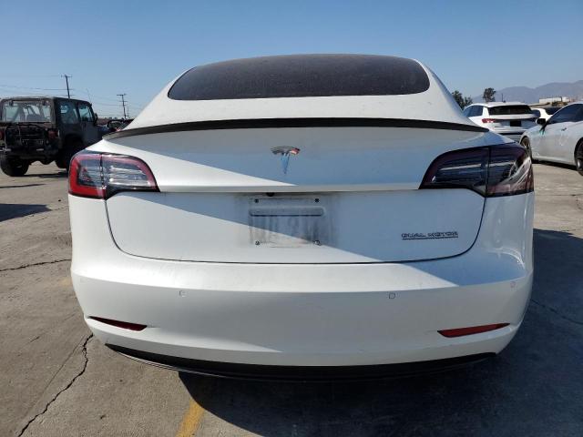 5YJ3E1EB7JF084271 - 2018 TESLA MODEL 3 Білий фото 6