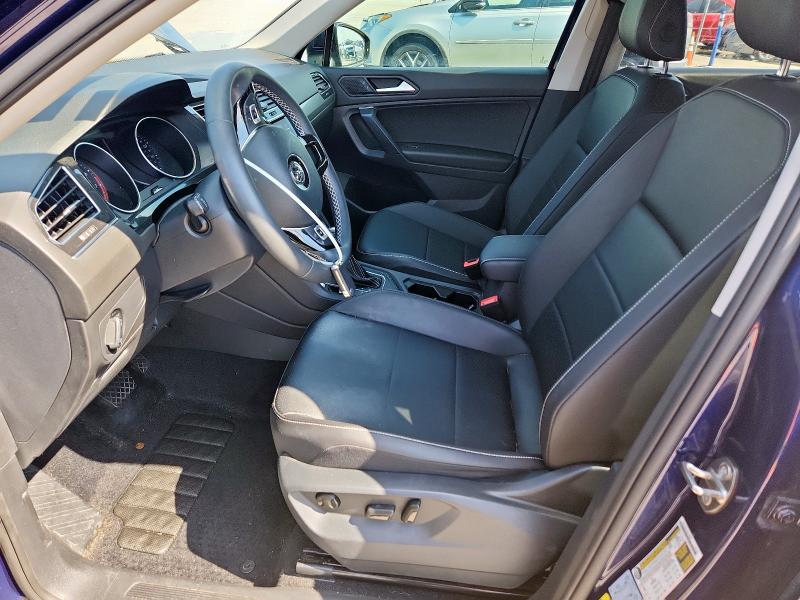 3VV3B7AX1MM021665 - 2021 VOLKSWAGEN TIGUAN SE Bleu photo 7