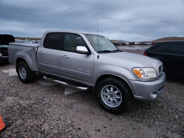 5TBET34126S532687 - 2006 TOYOTA TUNDRA DOUBLE CAB SR5 SILVER photo 4
