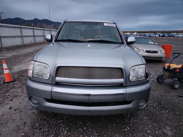 5TBET34126S532687 - 2006 TOYOTA TUNDRA DOUBLE CAB SR5 SILVER photo 5