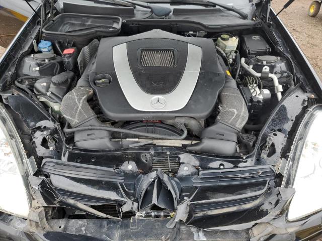 WDBWK54F66F114895 - 2006 MERCEDES-BENZ SLK 280 BLACK photo 11