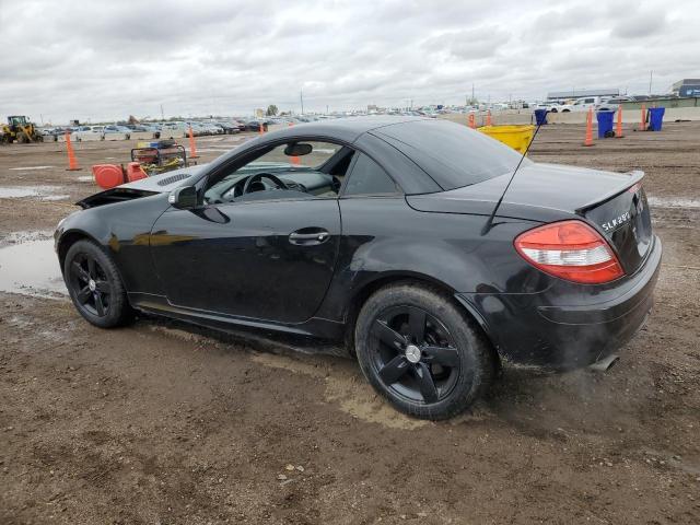 WDBWK54F66F114895 - 2006 MERCEDES-BENZ SLK 280 BLACK photo 2