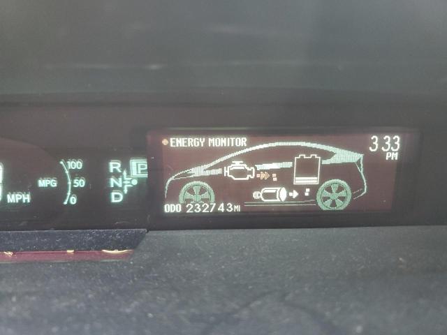 JTDKN3DU3B0303933 - 2011 TOYOTA PRIUS GRAY photo 9