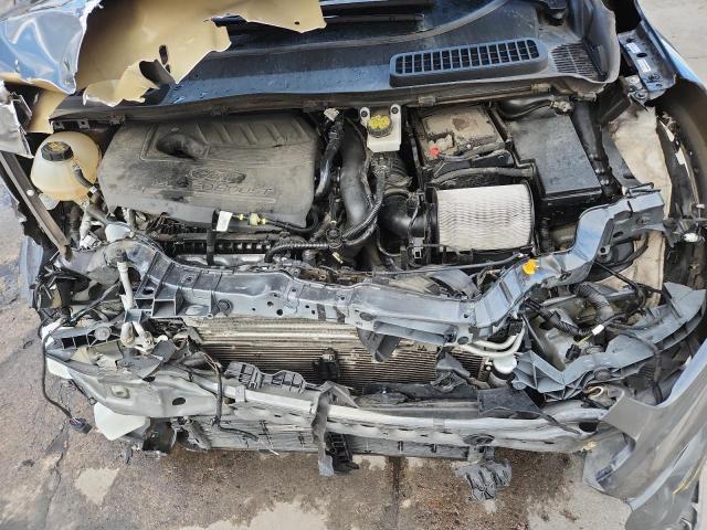 1FMCU9JD4HUD11289 - 2017 FORD ESCAPE TITANIUM SILVER photo 12