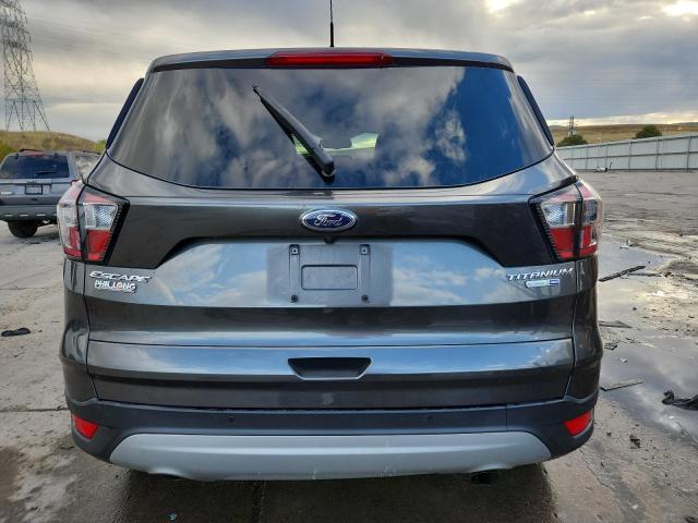 1FMCU9JD4HUD11289 - 2017 FORD ESCAPE TITANIUM SILVER photo 6