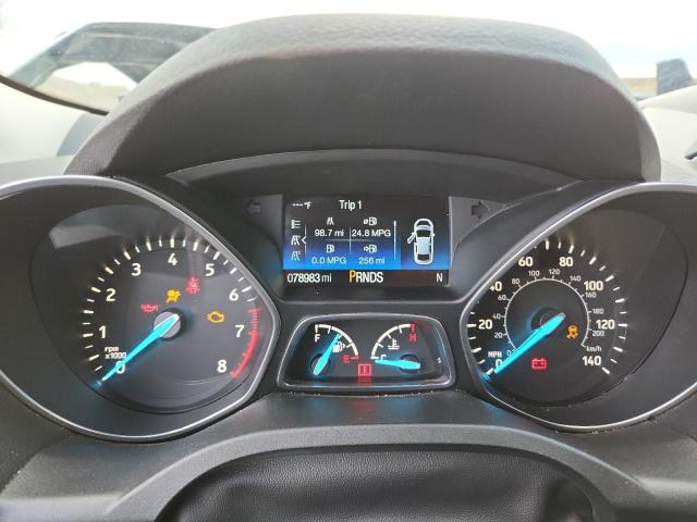 1FMCU9JD4HUD11289 - 2017 FORD ESCAPE TITANIUM SILVER photo 9