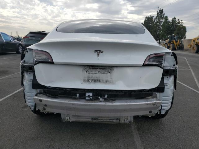 5YJ3E1EA2MF006332 - 2021 TESLA MODEL 3 WHITE photo 6