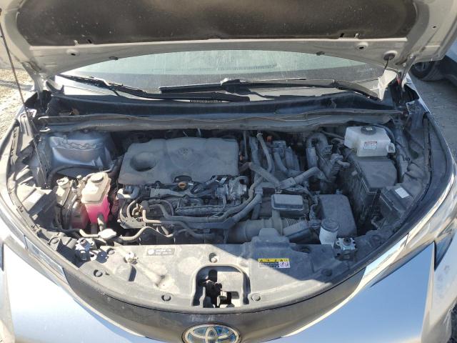 5TDKRKEC9NS121868 - 2022 TOYOTA SIENNA LE ვერცხლისფერი ფოტო 12