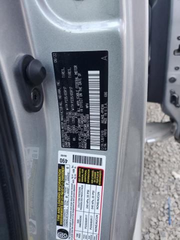 5TDKRKEC9NS121868 - 2022 TOYOTA SIENNA LE ვერცხლისფერი ფოტო 13