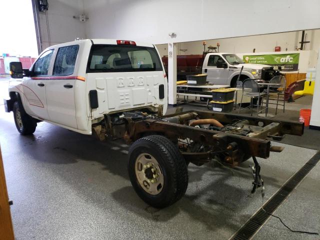 1GB1KUEG0FF651151 - 2015 CHEVROLET SILVERADO K2500 HEAVY DUTY WHITE photo 2