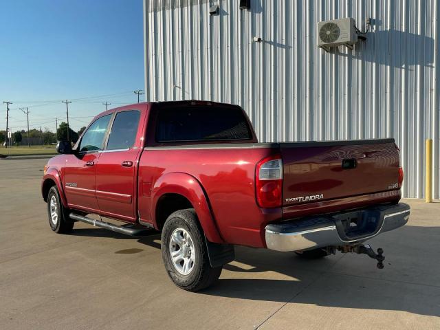 5TBET34124S435664 - 2004 TOYOTA TUNDRA DOUBLE CAB SR5 MAROON photo 3