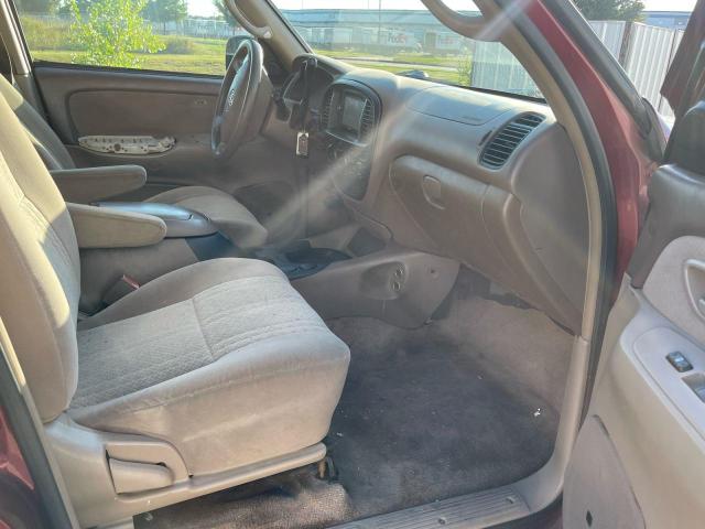 5TBET34124S435664 - 2004 TOYOTA TUNDRA DOUBLE CAB SR5 MAROON photo 5