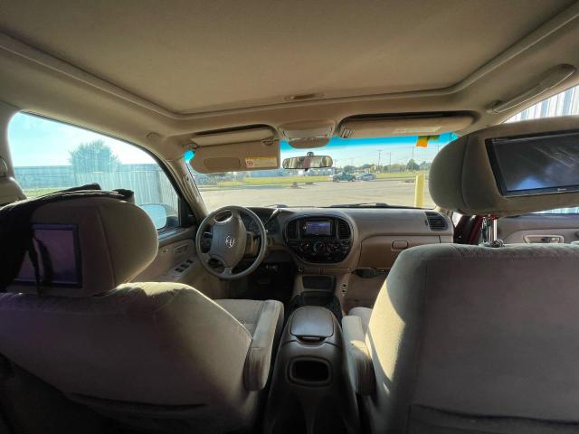 5TBET34124S435664 - 2004 TOYOTA TUNDRA DOUBLE CAB SR5 MAROON photo 9