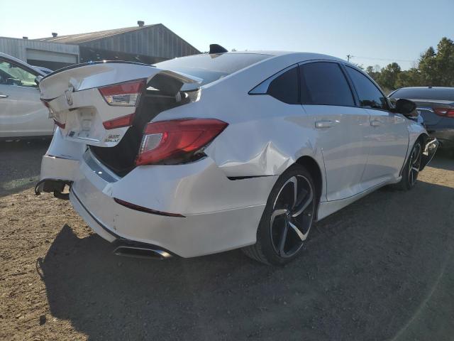 1HGCV2F38NA007695 - 2022 HONDA ACCORD SPORT WHITE photo 3