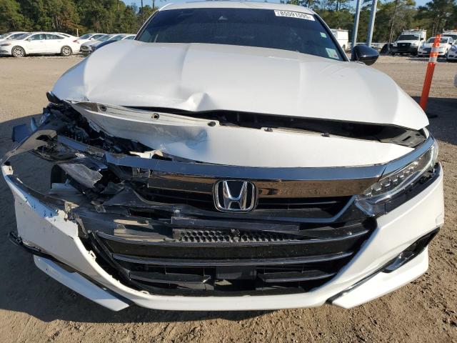 1HGCV2F38NA007695 - 2022 HONDA ACCORD SPORT WHITE photo 5