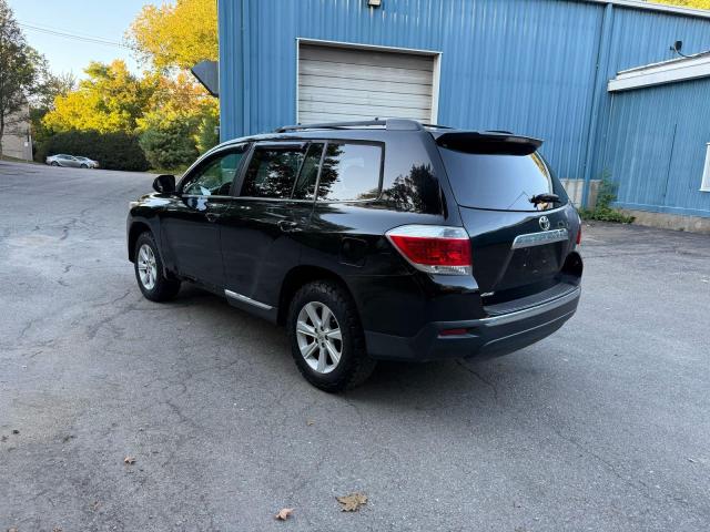 5TDBK3EH0DS226979 - 2013 TOYOTA HIGHLANDER BASE أسود صورة 3