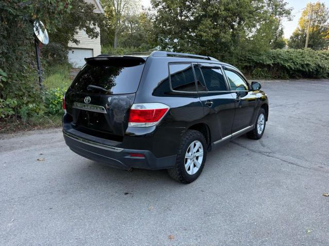 5TDBK3EH0DS226979 - 2013 TOYOTA HIGHLANDER BASE أسود صورة 4