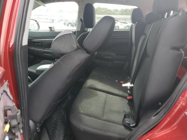 4A4AP3AU6FE052241 - 2015 MITSUBISHI OUTLANDER ES RED photo 10