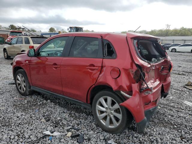 4A4AP3AU6FE052241 - 2015 MITSUBISHI OUTLANDER ES RED photo 2