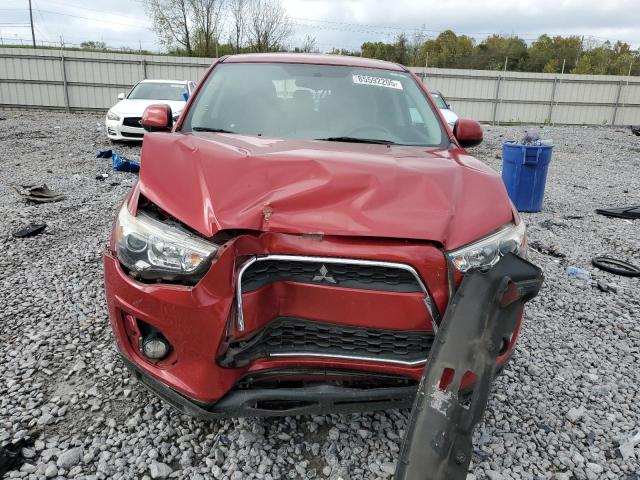 4A4AP3AU6FE052241 - 2015 MITSUBISHI OUTLANDER ES RED photo 5
