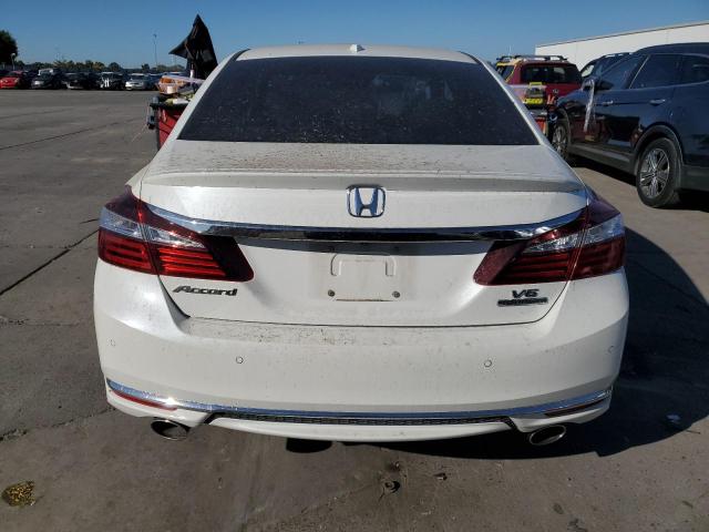 1HGCR3F90GA035931 - 2016 HONDA ACCORD TOURING WHITE photo 6
