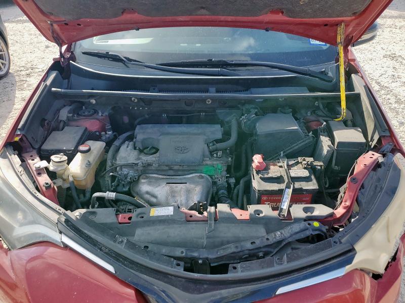 JTMZFREV6GJ076986 - 2016 TOYOTA RAV4 LE Қызыл фото 12