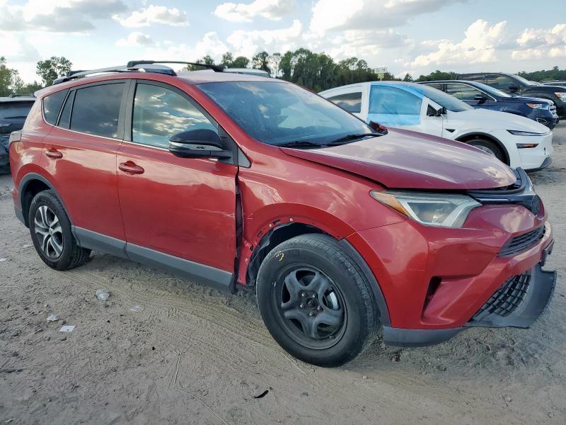 JTMZFREV6GJ076986 - 2016 TOYOTA RAV4 LE Қызыл фото 4